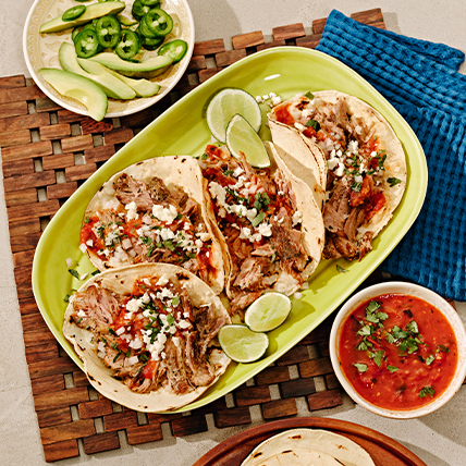 Carnitas Bowls & Tacos