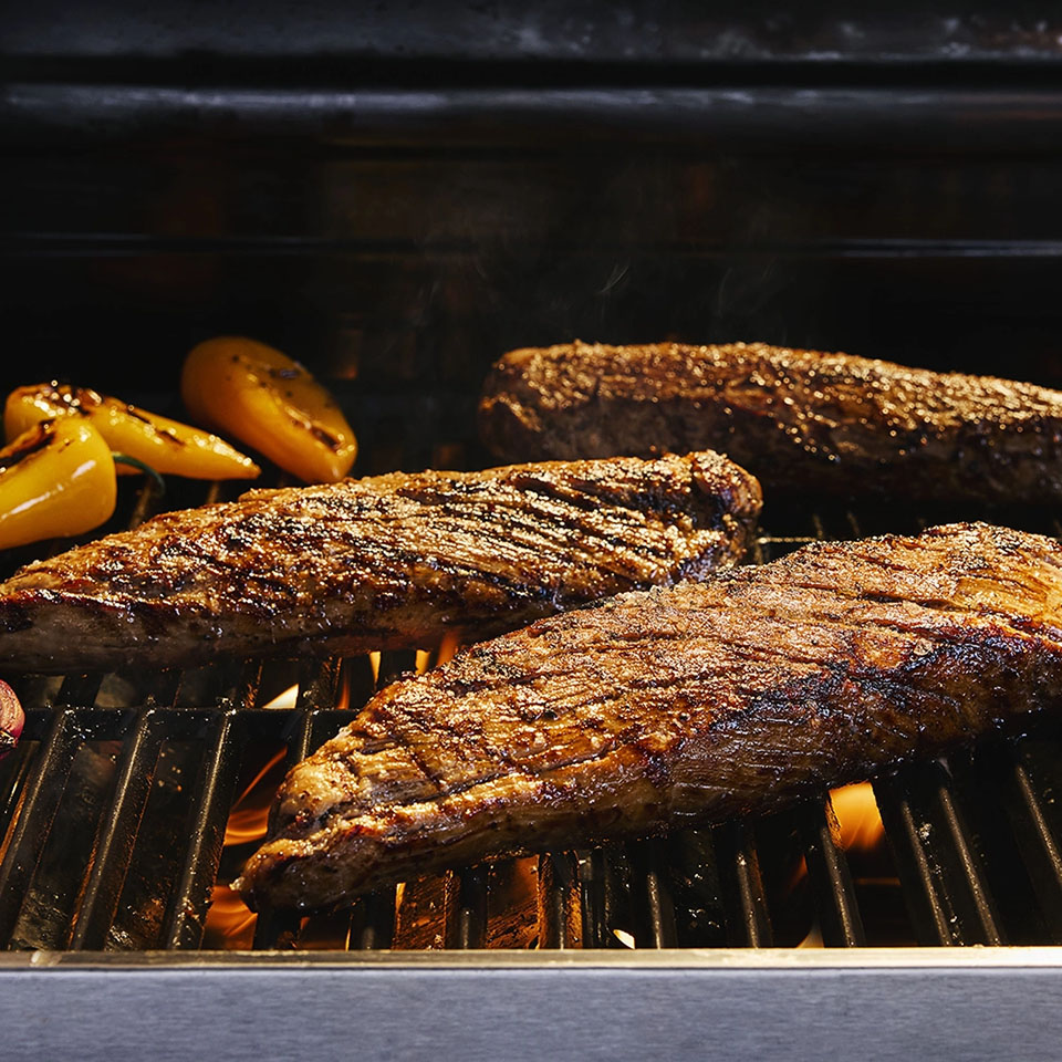 Grilled Dijon Pork Tenderloin & Asparagus