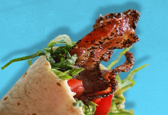 Bacon, Lettuce and Tomato Wrap
