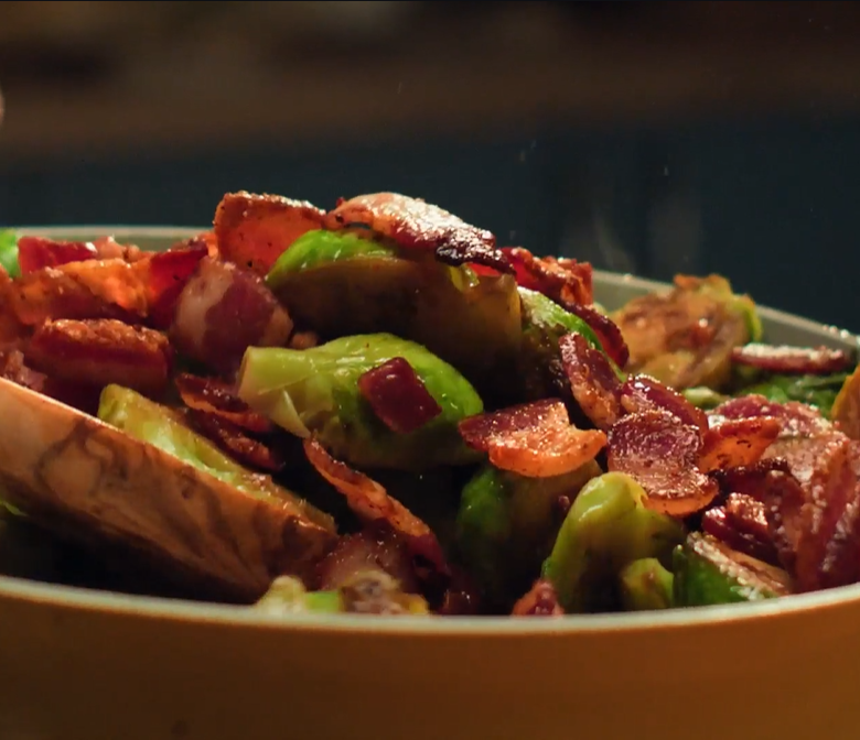 Bacon with Brussel Sprouts