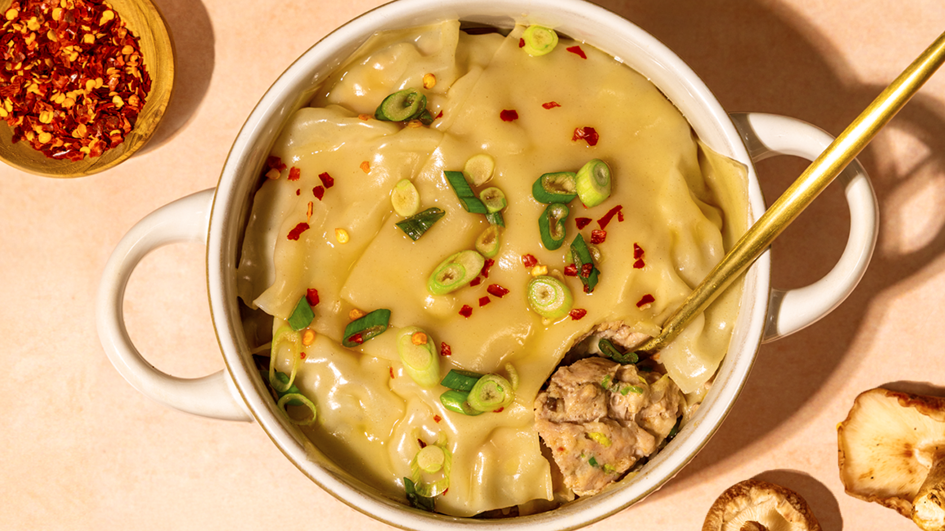 Dumpling Pork Lasagna