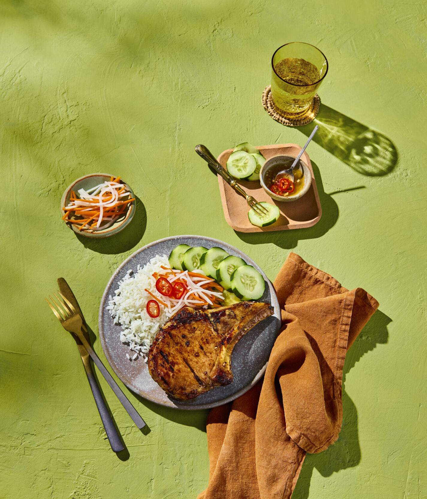Vietnamese Grilled Lemongrass Pork Chops